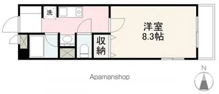 ロイヤルパレス【305号室】の間取り
