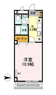 リビングアレイK・【1階】の間取り