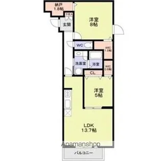 FOREST MAISON NERIMA HEIWADAI【3階】の間取り