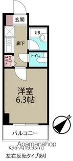 シャトレゲンジ【4階】の間取り