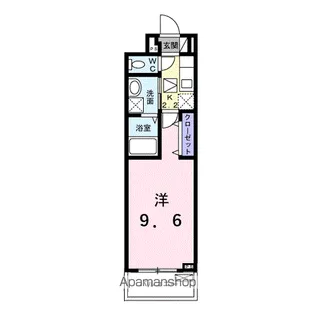 ファイン レジデンスM【1階】の間取り