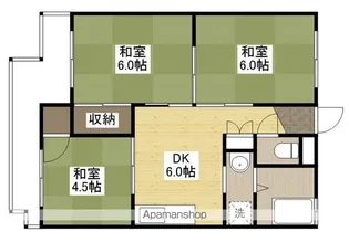 灰本コーポ【2階】の間取り