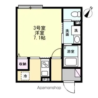 ベイルーム海老名かしわ台【2階】の間取り