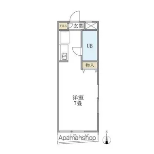 ブルークレール・K【2階】の間取り