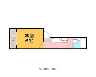 上野マンション【201号室号室】の間取り