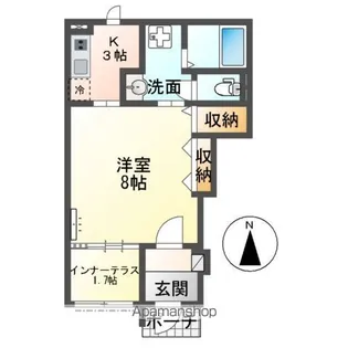 アイリスⅢ【1階】の間取り