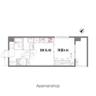ウィルテラス押上【4階】の間取り
