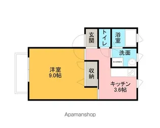 グランシャリオ【202号室】の間取り
