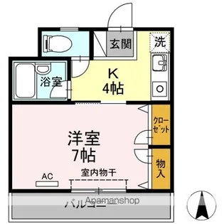 ルミナスコート【1階】の間取り
