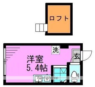 グラード富士見台【2階】の間取り