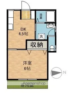 アサンテ【1階】の間取り