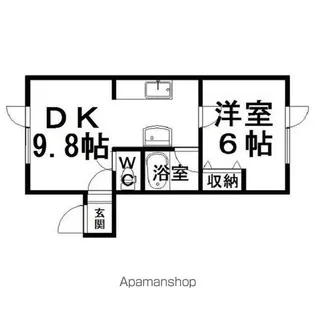 花北斗【2階】の間取り