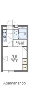 レオパレス合戦場【2階】の間取り