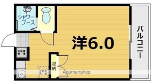 カーサ桃山【216号室】の間取り