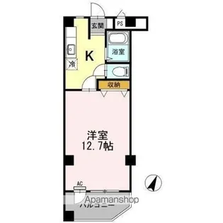 サザンコート【2階】の間取り