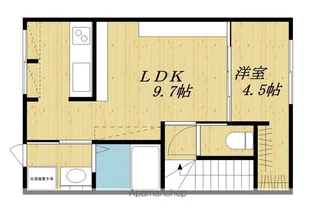 FEELBETTER ARISADA TERRACE【202号室】の間取り