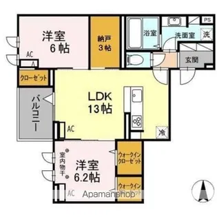 グランメゾン正和【3階】の間取り