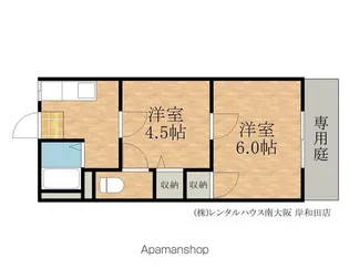 トーホーハイツ【101号室】の間取り