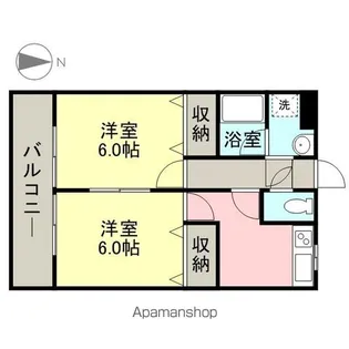 テジャス【102号室】の間取り
