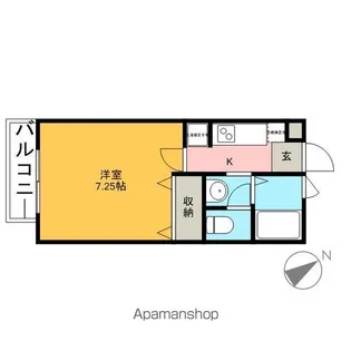 浦安エステート【2階】の間取り