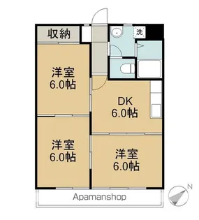 ユーズアーク【2階】の間取り