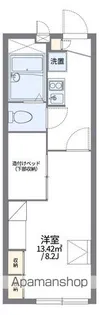 レオパレスサンシティー【2階】の間取り