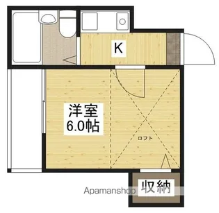 RAFFINE KUSATU【2階】の間取り