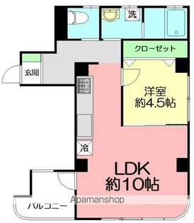 茅ヶ崎アメニティ【3階】の間取り