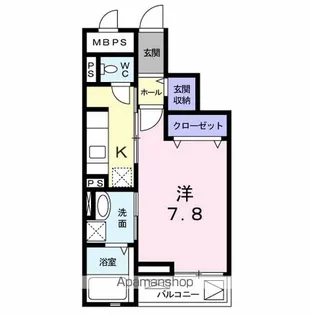 SUNNY SIDE【3階】の間取り