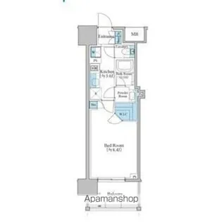 ブランシエスタ泉【14階】の間取り