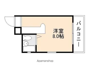 都市開発ビル【302号室】の間取り