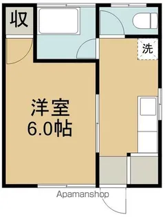 クレセントハウス【1階】の間取り