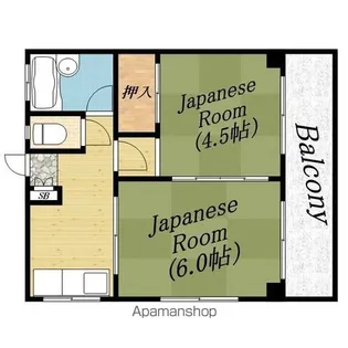 なにわビル【3階】の間取り