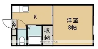 ジュネス上杉【2階】の間取り