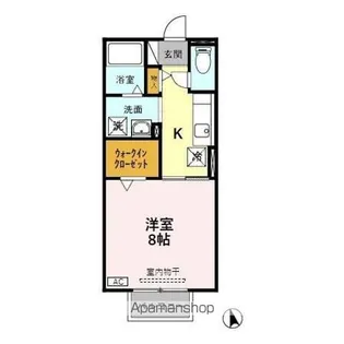 リエゾン B【2階】の間取り