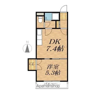 コーポラスITO【4階】の間取り