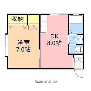 メゾン・サンアイ【2階】の間取り