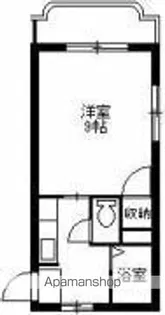 レインボー薬師【507号室】の間取り