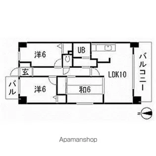 吉桂Ⅱ【7階】の間取り