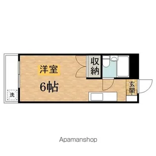 シャトル井上【101号室】の間取り