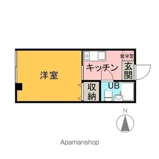 サリリハイツ【103号室】の間取り