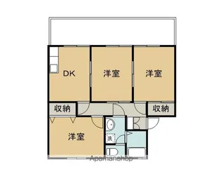 セジュール南日吉【1階】の間取り
