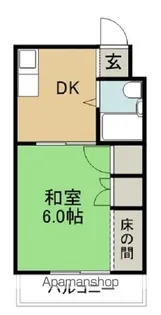 八千代ハイツ【3階】の間取り