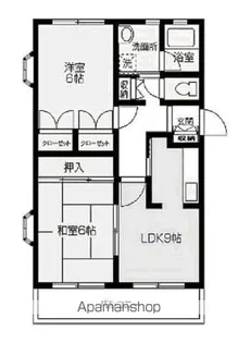 ポーロニア【201号室】の間取り