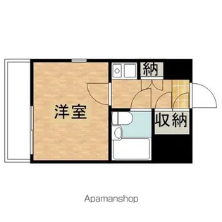 JUN平山城【307号室】の間取り