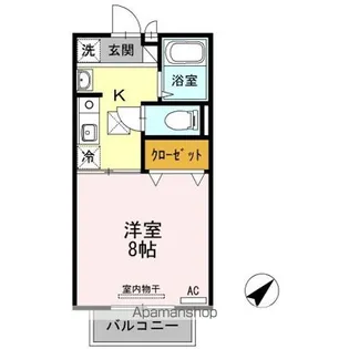 エクセルスミ【1階】の間取り