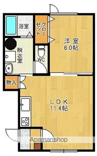 アーク②【2階】の間取り