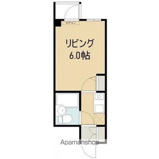 ダイアパレス函館南部坂【504号室】の間取り