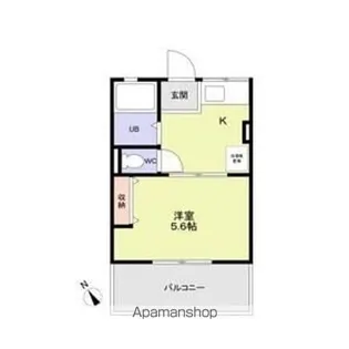 ビレッジヒル【2階】の間取り