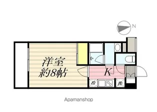 クレイシアIDZ新宿落合ディアコート【4階】の間取り